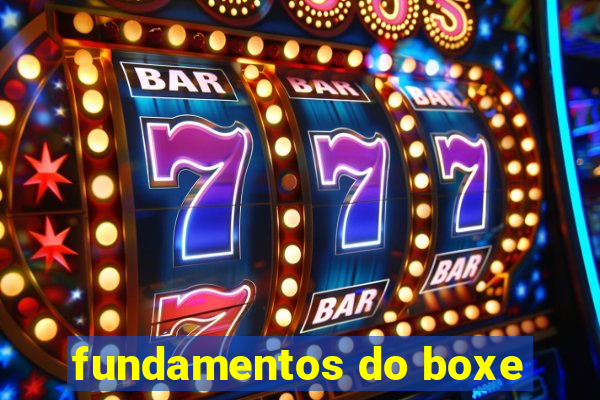 fundamentos do boxe